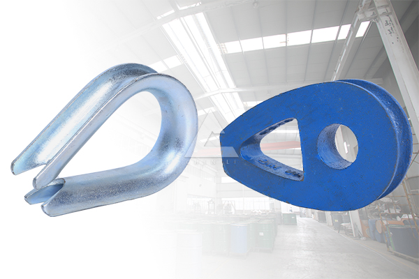 鋼絲繩索具套環